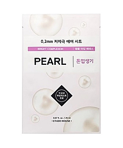 Etude House Therapy Air Mask Pearl - Маска тканевая с экстрактом жемчуга 20 мл